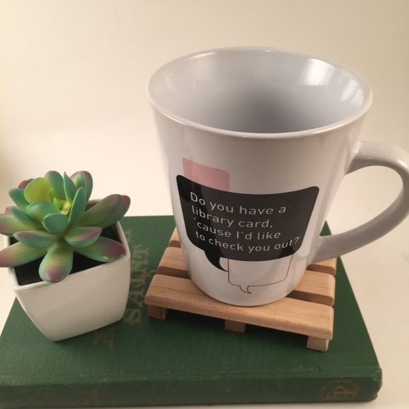 Librarian Library Card Coffee Cup Mug Book Lover - Picture 3 of 5